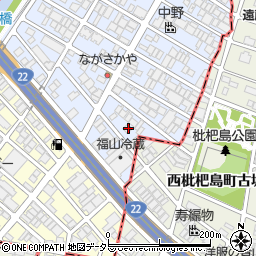 愛知県名古屋市西区あし原町16周辺の地図