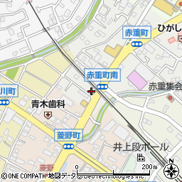 瀬戸幡山郵便局周辺の地図