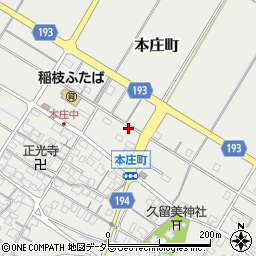 滋賀県彦根市本庄町2132周辺の地図