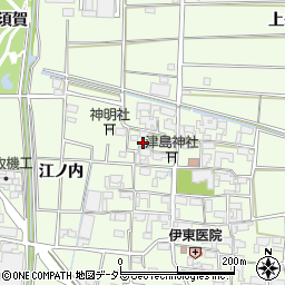 愛知県あま市二ツ寺屋敷47周辺の地図