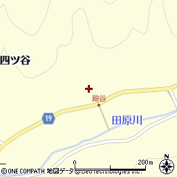 京都府南丹市日吉町四ツ谷殿谷周辺の地図