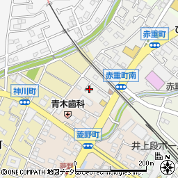 愛知県瀬戸市赤重町137周辺の地図