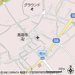 滋賀県大津市荒川239周辺の地図