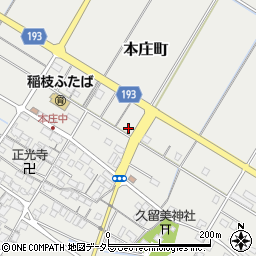 滋賀県彦根市本庄町1622周辺の地図