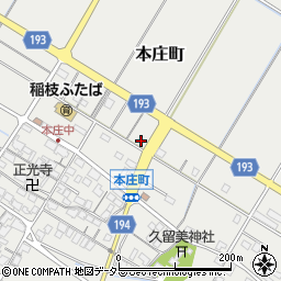 滋賀県彦根市本庄町1622周辺の地図