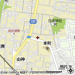 愛知県清須市清洲2209-10周辺の地図