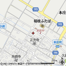 滋賀県彦根市本庄町2622周辺の地図