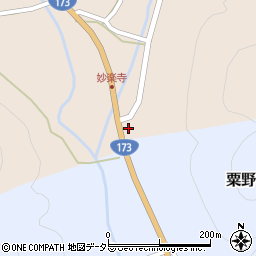 京都府船井郡京丹波町妙楽寺石原16周辺の地図