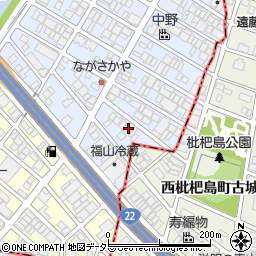 愛知県名古屋市西区あし原町23周辺の地図