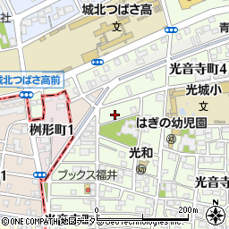 田中生花店周辺の地図