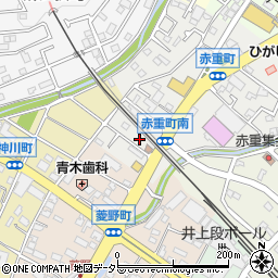 愛知県瀬戸市赤重町129-2周辺の地図