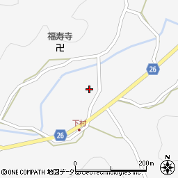 京都府船井郡京丹波町質美澤田ノ下周辺の地図