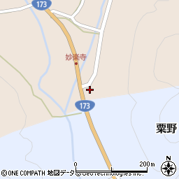 京都府船井郡京丹波町妙楽寺石原4周辺の地図