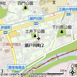 瀬戸川南集会所周辺の地図