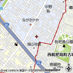 愛知県名古屋市西区あし原町24周辺の地図
