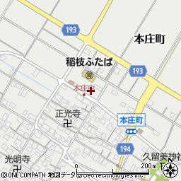 滋賀県彦根市本庄町2644周辺の地図