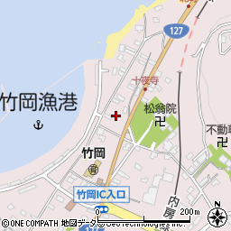 千葉県富津市竹岡428周辺の地図