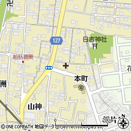 愛知県清須市清洲2209周辺の地図