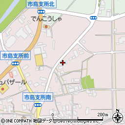 土田化学市島工場周辺の地図