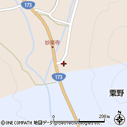 京都府船井郡京丹波町妙楽寺石原4-5周辺の地図