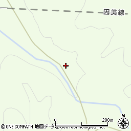 岡山県津山市加茂町物見1301周辺の地図