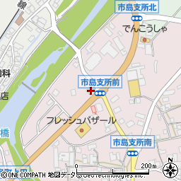 中兵庫信用金庫市島支店周辺の地図