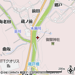 愛知県豊田市木瀬町向戸746周辺の地図