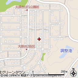 千葉県いすみ市大原台308周辺の地図