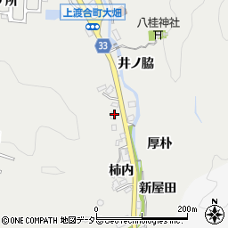 愛知県豊田市上渡合町乳母ケ所77周辺の地図