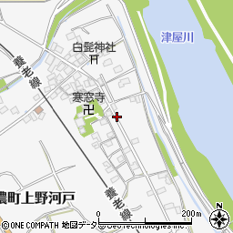 上野河戸周辺の地図