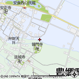 滋賀県犬上郡豊郷町安食西周辺の地図