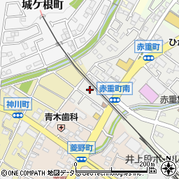 愛知県瀬戸市赤重町130周辺の地図