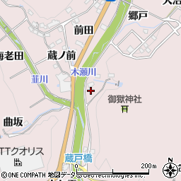 愛知県豊田市木瀬町向戸746-1周辺の地図