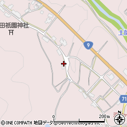 京都府福知山市三和町辻790周辺の地図