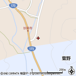 京都府船井郡京丹波町妙楽寺石原7周辺の地図