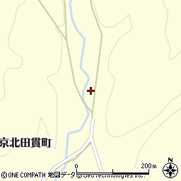 京都府京都市右京区京北田貫町室次谷9周辺の地図