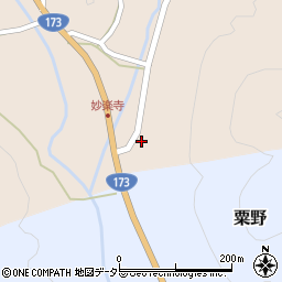 京都府船井郡京丹波町妙楽寺石原6-2周辺の地図