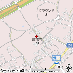 滋賀県大津市荒川262周辺の地図