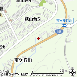 愛知県瀬戸市宝ケ丘町47-2周辺の地図