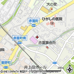 愛知県瀬戸市赤重町152周辺の地図