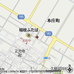 滋賀県彦根市本庄町1648周辺の地図
