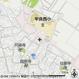 滋賀県犬上郡甲良町在士600-1周辺の地図