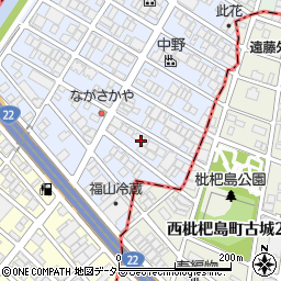 愛知県名古屋市西区あし原町46周辺の地図