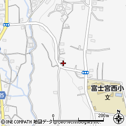 静岡県富士宮市安居山434周辺の地図