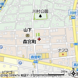 愛知県名古屋市守山区森宮町143周辺の地図