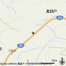 愛知県豊田市黒田町西畑周辺の地図