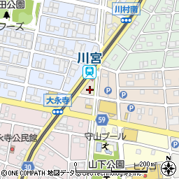 愛知県名古屋市守山区森宮町15周辺の地図