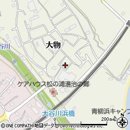 滋賀県大津市大物668-24周辺の地図