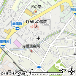 愛知県瀬戸市赤重町64周辺の地図