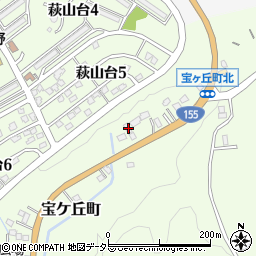 愛知県瀬戸市宝ケ丘町47周辺の地図